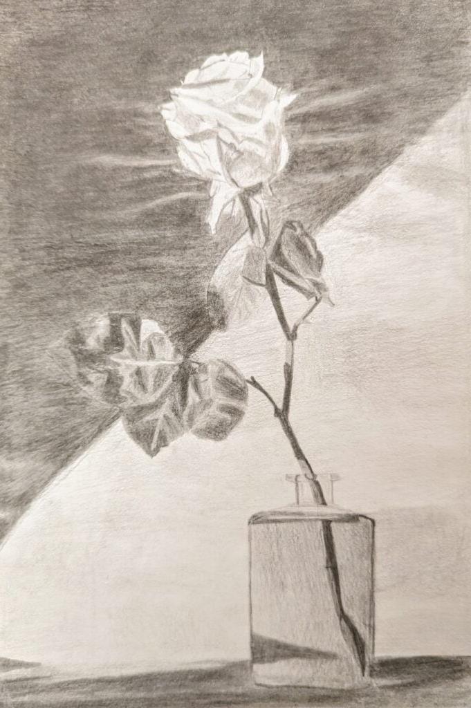 Mayumi Aguilar, 10th Grade, "Still Life Study"