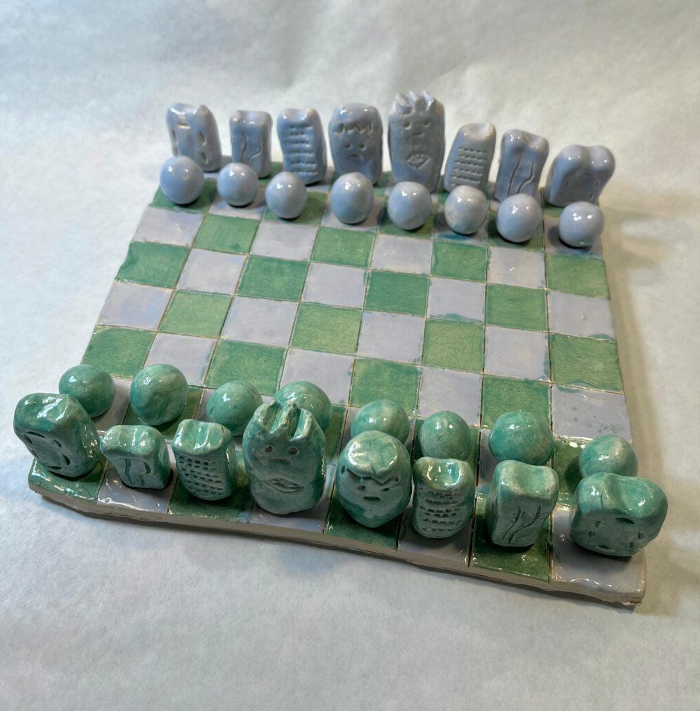 Daniel Warshal, 11th Grade, "Chess Set"